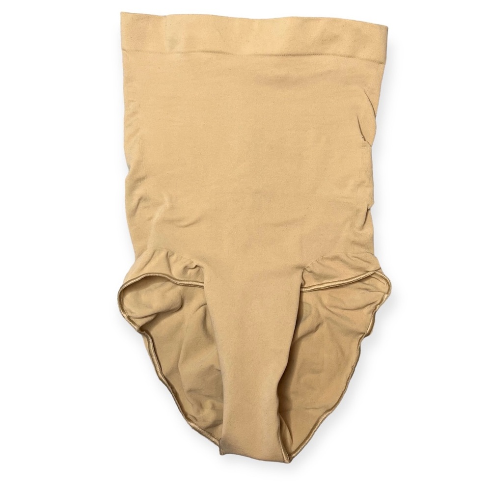 Skims Tan Seamless Everyday Sculpt High Waist Brief Size Medium